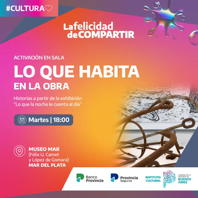 Activación LO QUE HABITA en la obra